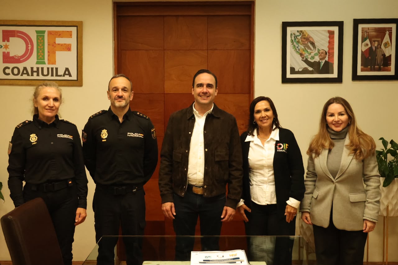 Reconoce Policía Española logros de Coahuila contra violencia de género