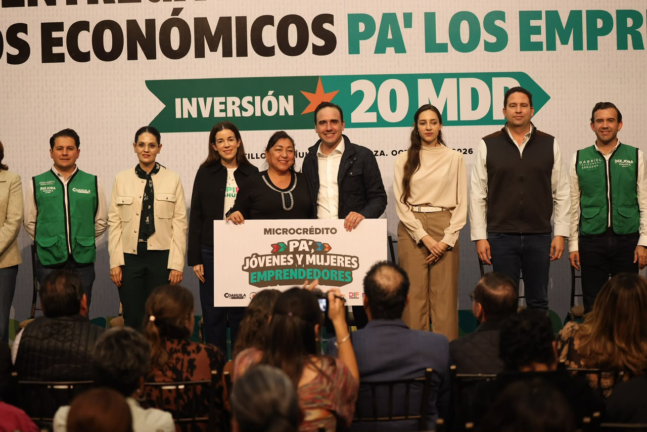 CONTINUAMOS APOYANDO A JÓVENES Y MUJERES Y EMPRENDEDORAS: MANOLO