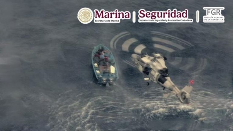 Marina decomisa 1.2 toneladas de cocaína en costas de Oaxaca