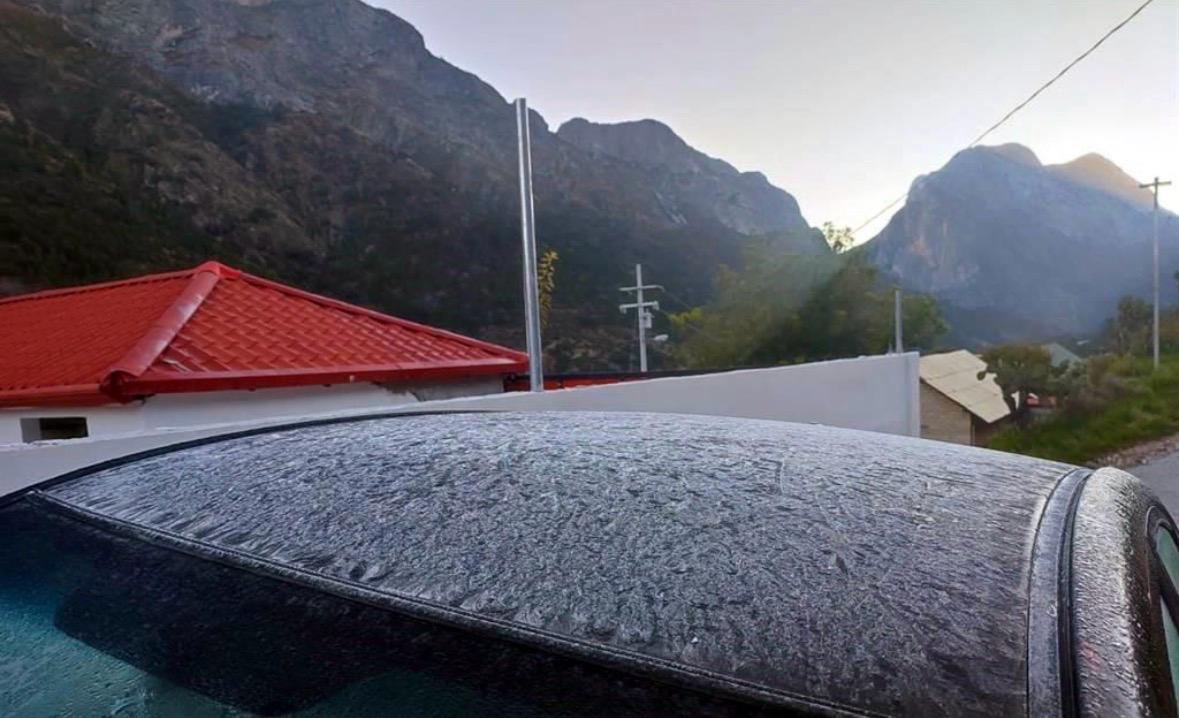 Amanece helada zona serrana Coahuila y NL