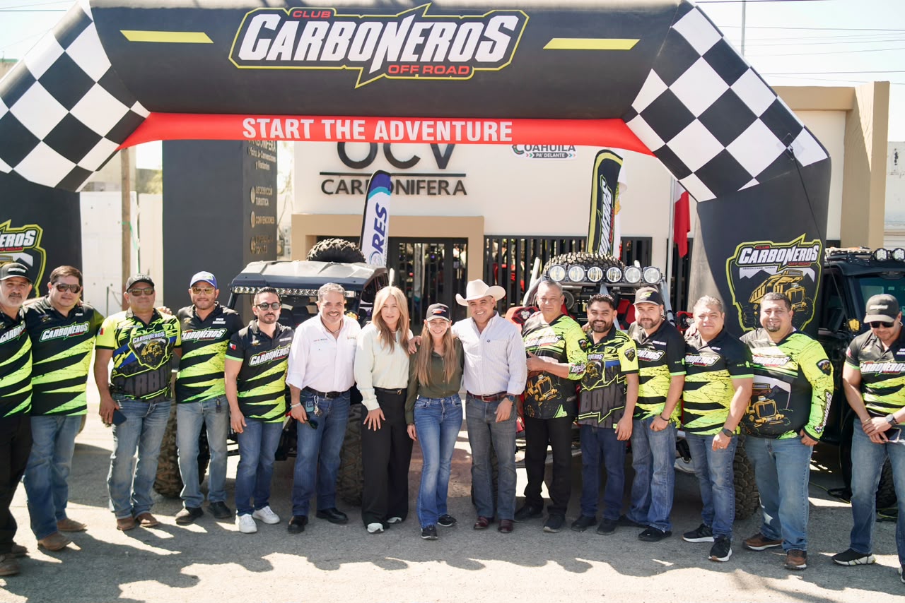 PRESENTA CHANO DÍAZ JUNTO A AUTORIDADES Y ORGANIZADORES EL «CARBONAZO 2026 – HALLOWEEN EDITION» EN SABINAS