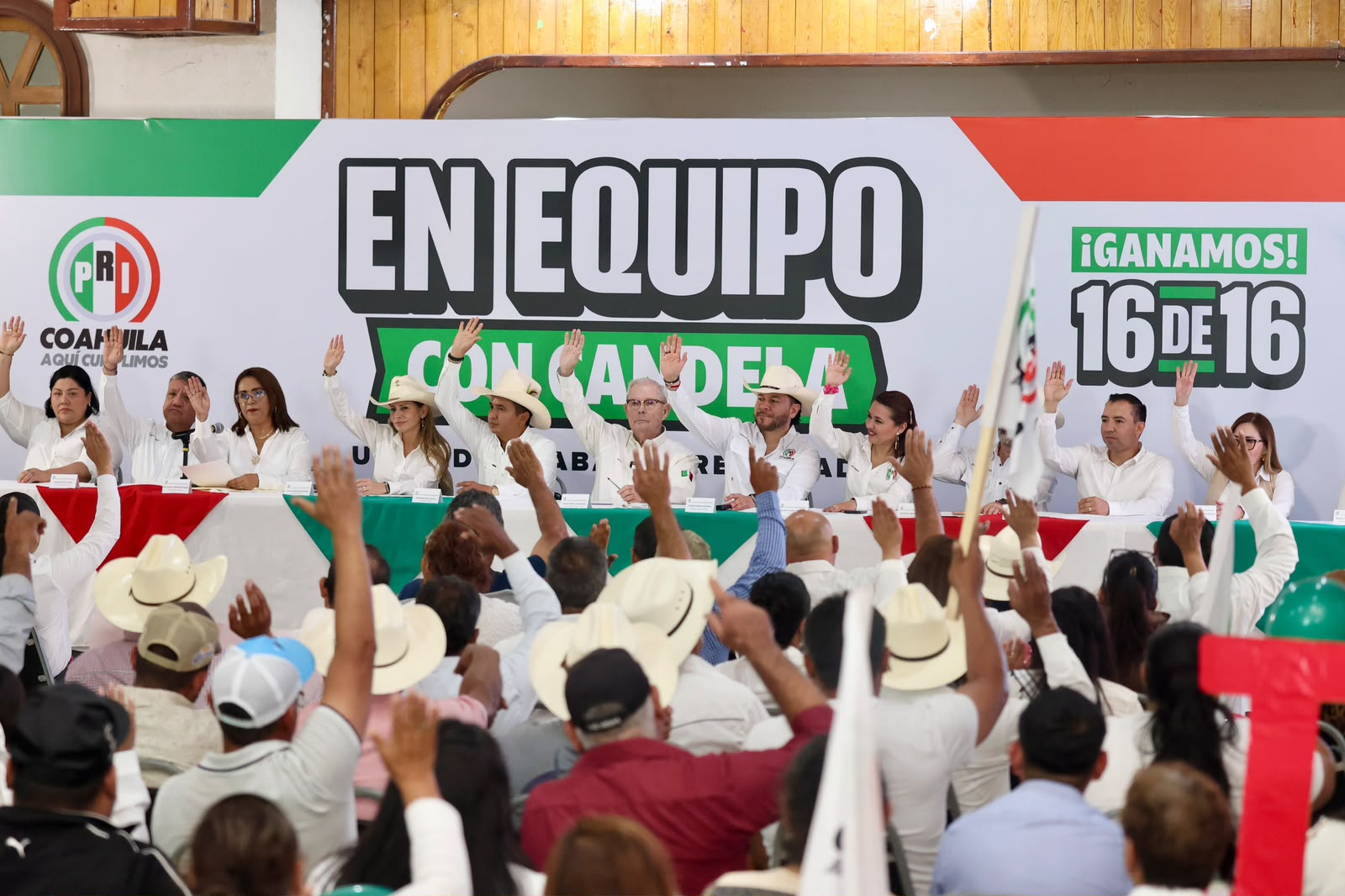 Refuerza el PRI unidad en Candela