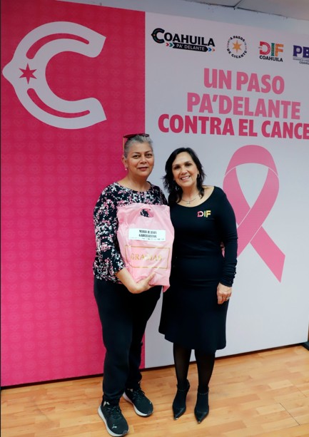 Fortalece DIF-Coahuila acciones preventivas y atención de cáncer
