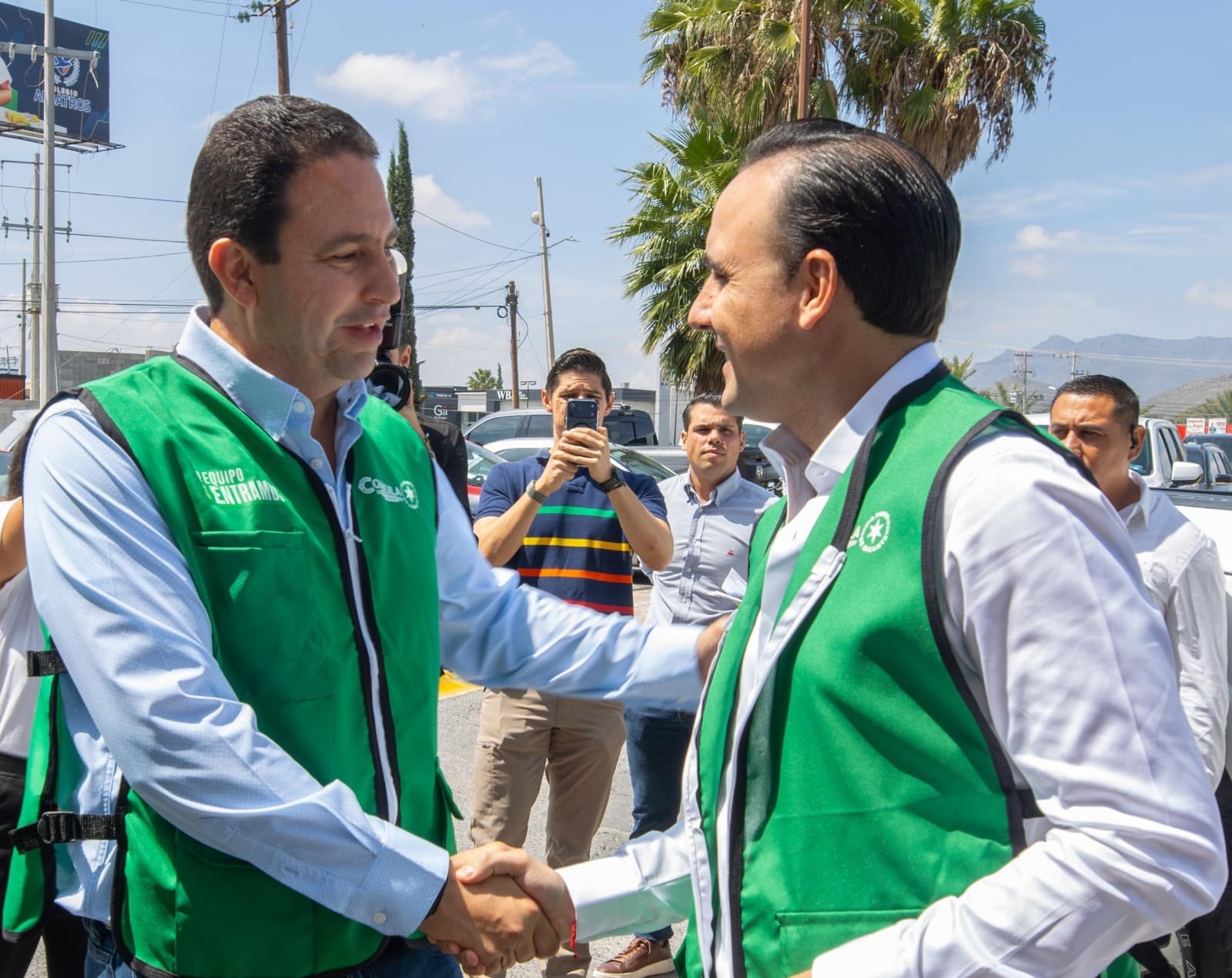 Agradece Javier Díaz el apoyo de sumar esfuerzos
