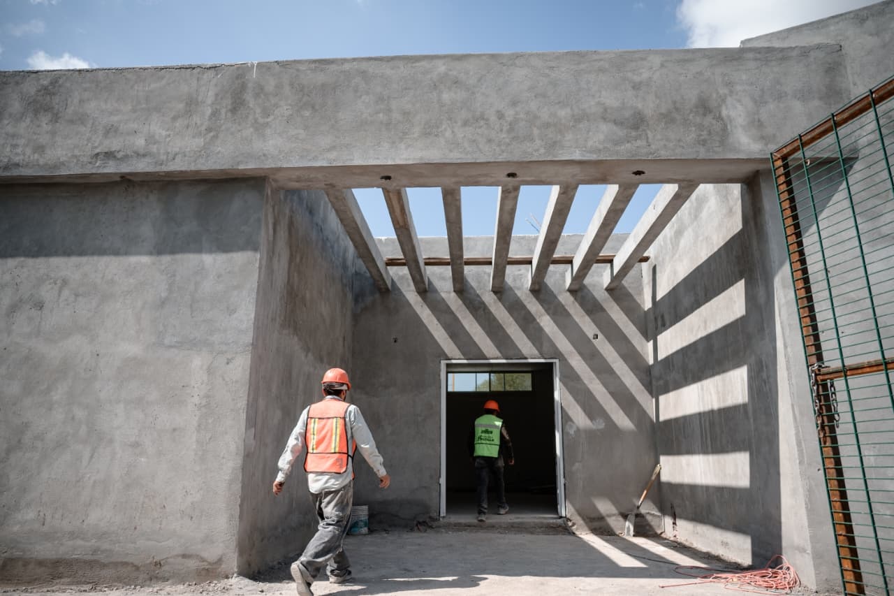 Avanzan obras en sectores de Saltillo