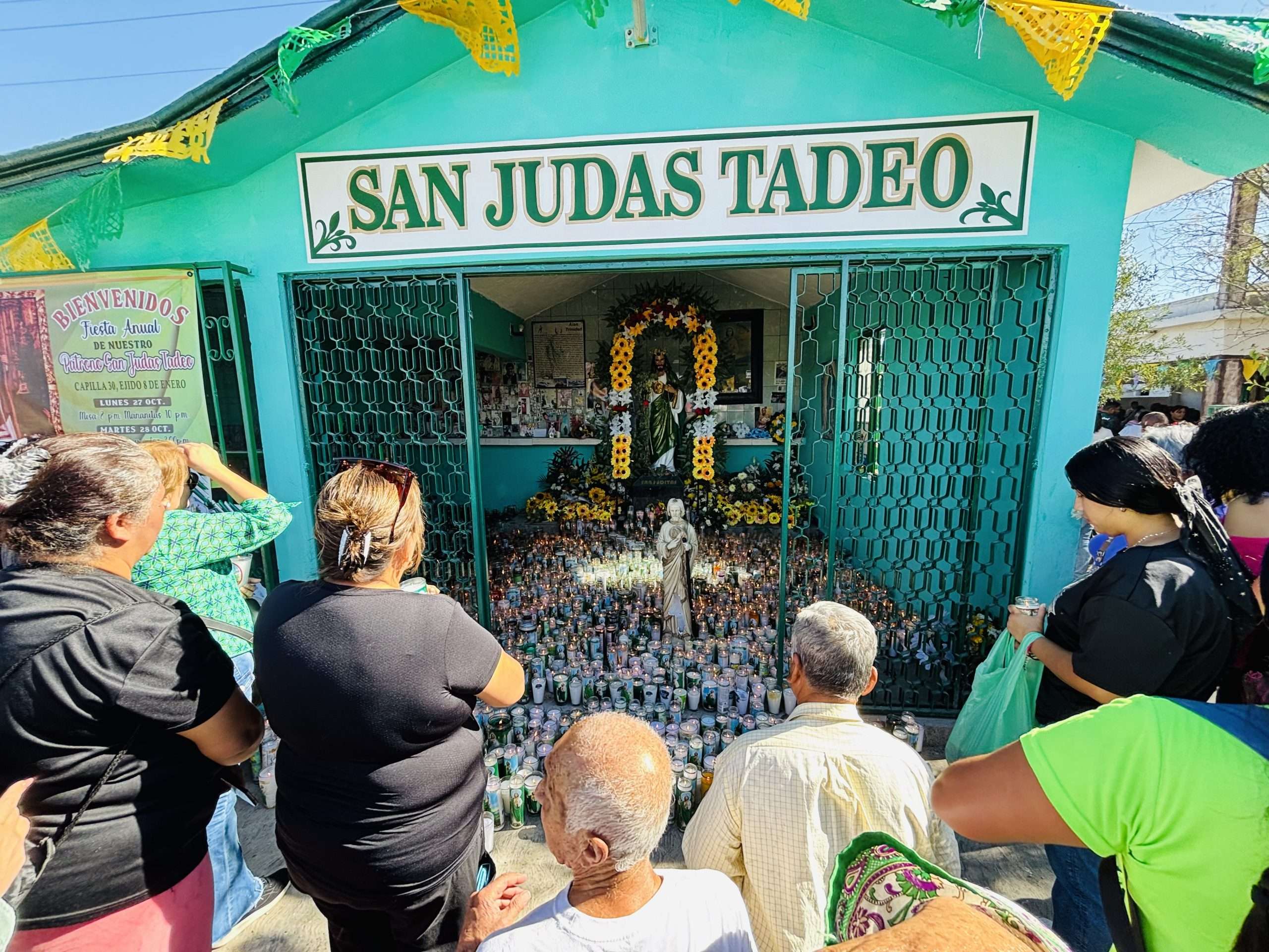 Guían a familia fe y gratitud hasta San Judas en su día  