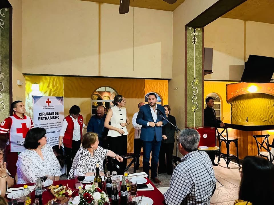 Realizan Cena con Causa en pro de niños con estrabismo