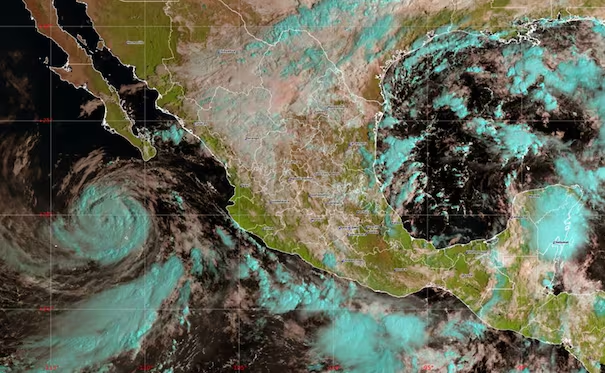 Rachel se mantiene como huracán categoría 1; provocará lluvias muy fuertes y oleaje elevado en Baja California Sur