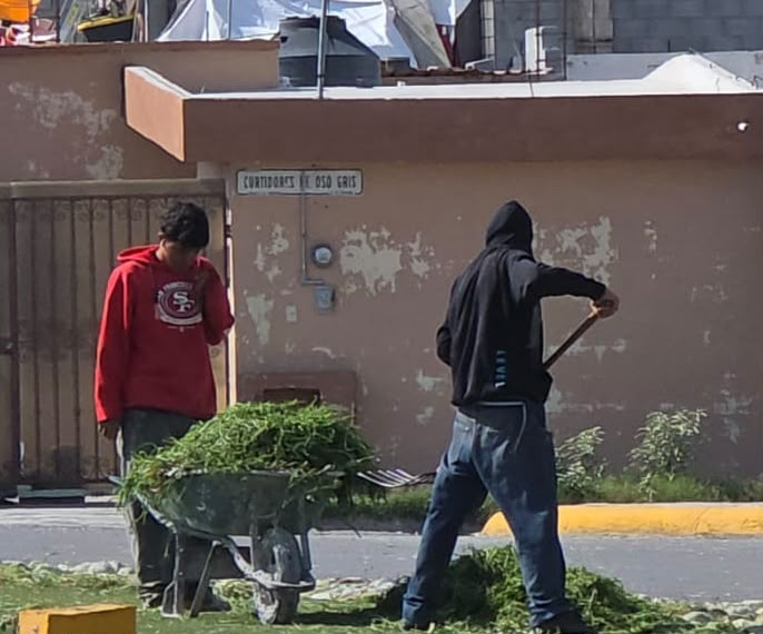 Mantiene Ramos Arizpe trabajos de limpieza en colonias y espacios públicos