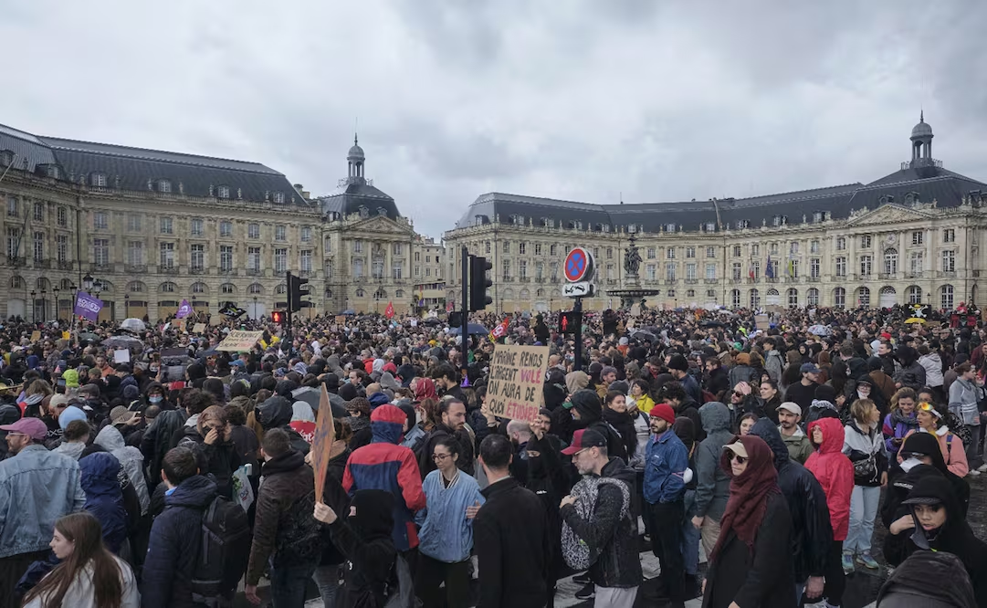Miles protestan en Francia, Italia, España y Portugal; jóvenes, punta de lanza de las protestas contra altos costos en Europa