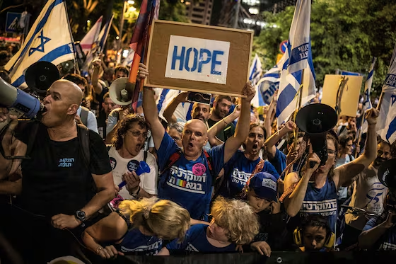 Oposición israelí sale a la calle a 3 días de las elecciones; quiere «restaurar la esperanza»