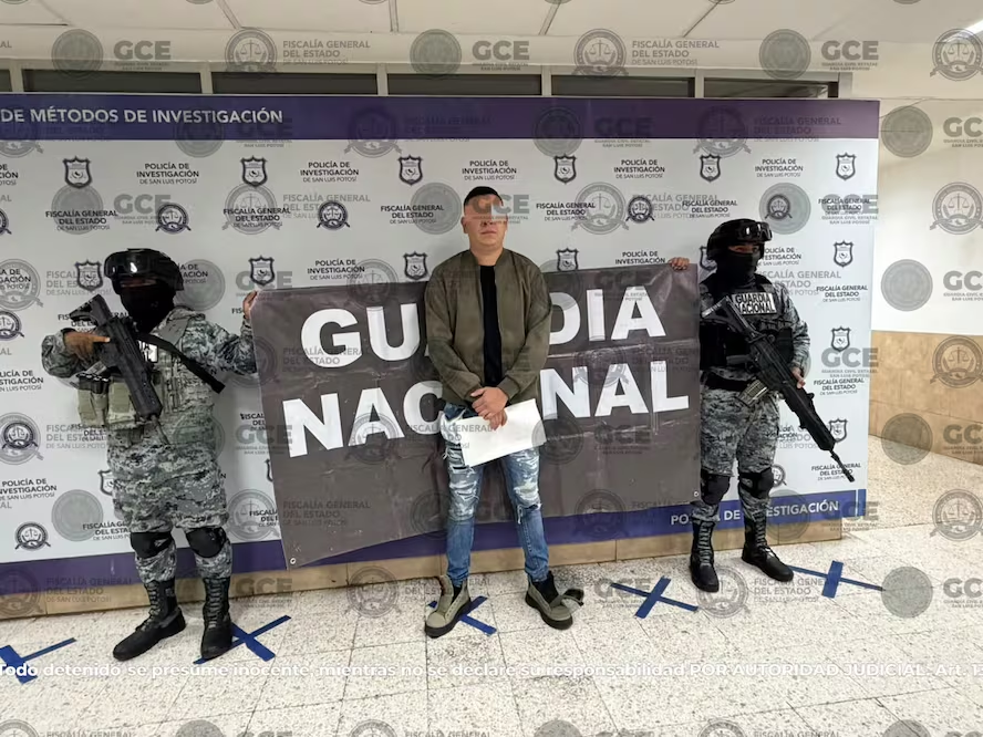 Detienen en San Luis Potosí a “la Wiwa”; presunto líder criminal en la Huasteca