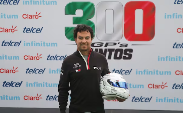 Checo Pérez celebra en México sus 300 Grandes Premios; «es una locura», lanza el piloto