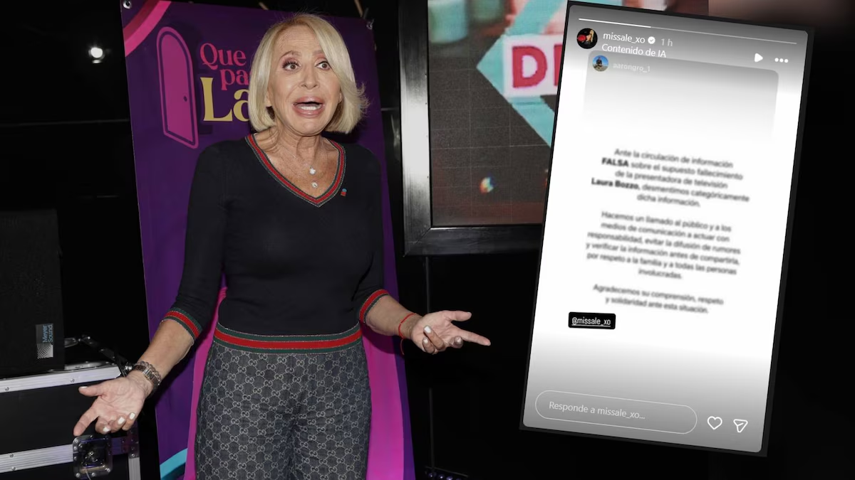 Hija de Laura Bozzo DESMIENTE fallecimiento: ‘No la dejaron entrar al cielo’, dice Alfredo Adame
