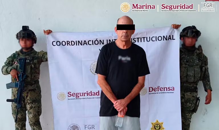 Cae en Mérida el estadounidense Richard Panas, buscado en Florida por fr*ude y robo de identidad