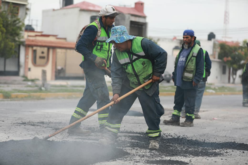 Intensifica Javier Díaz rehabilitación en calles de El Toreo