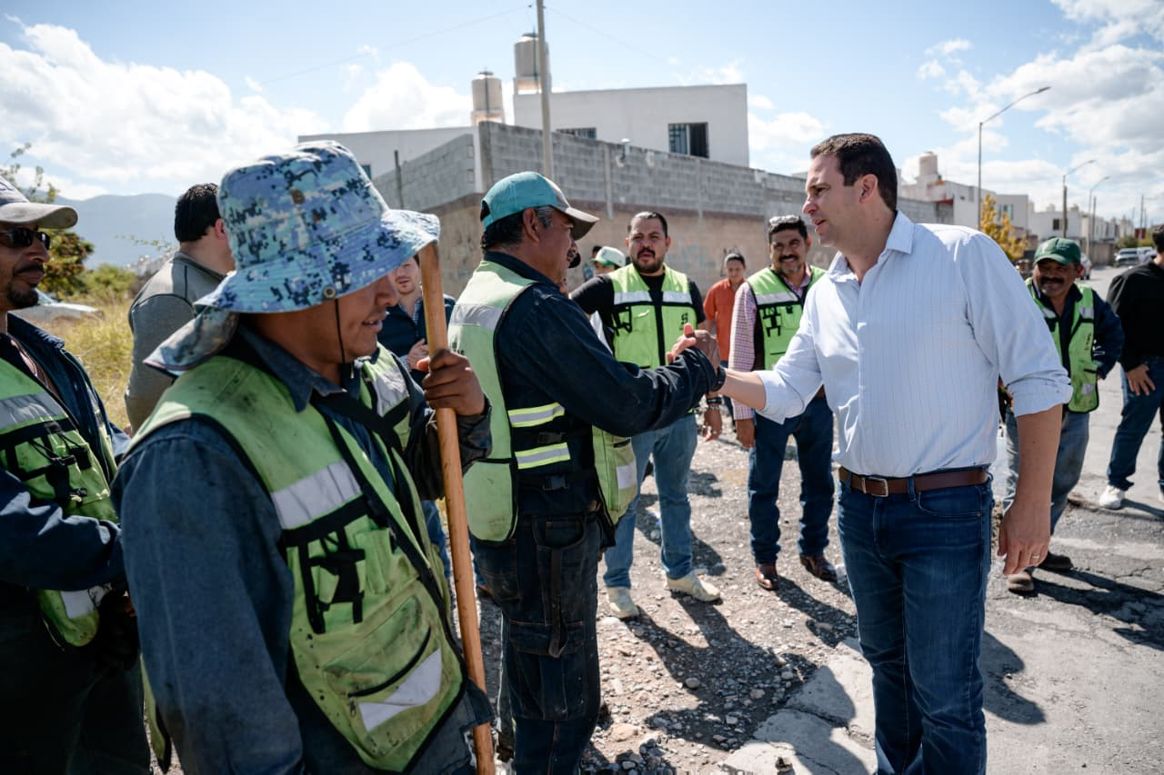 Refuerza Saltillo labores de mantenimiento urbano