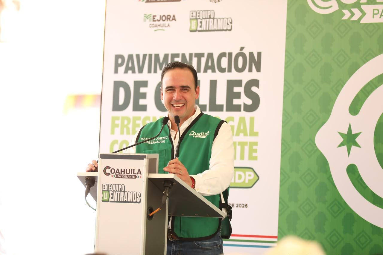 EN OCTUBRE LE ENTRAMOS A LOS SERVICIOS PÚBLICOS DE TODOS LOS MUNICIPIOS DE COAHUILA: MANOLO