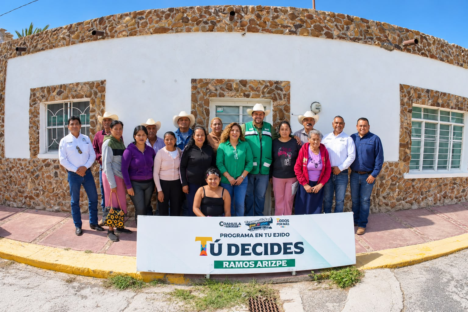 Fortalecen servicios básicos en comunidades rurales de Ramos Arizpe