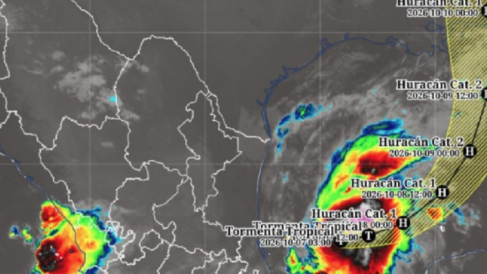 Se forma la tormenta tropical «Isaías» en el Golfo de México; habrá lluvias intensas en estos dos estados