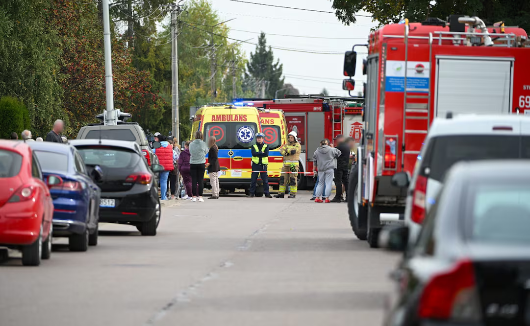 Adolescente mat4 a una persona y hiere a otras 2 en escuela de Polonia; es el segundo ataque en la semana
