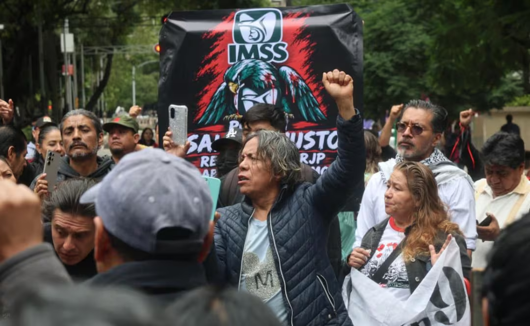 Personal del IMSS anuncia marcha nacional el 14 de octubre; trabajadores del Metro, Pemex, ISSSTE y CNTE se suman