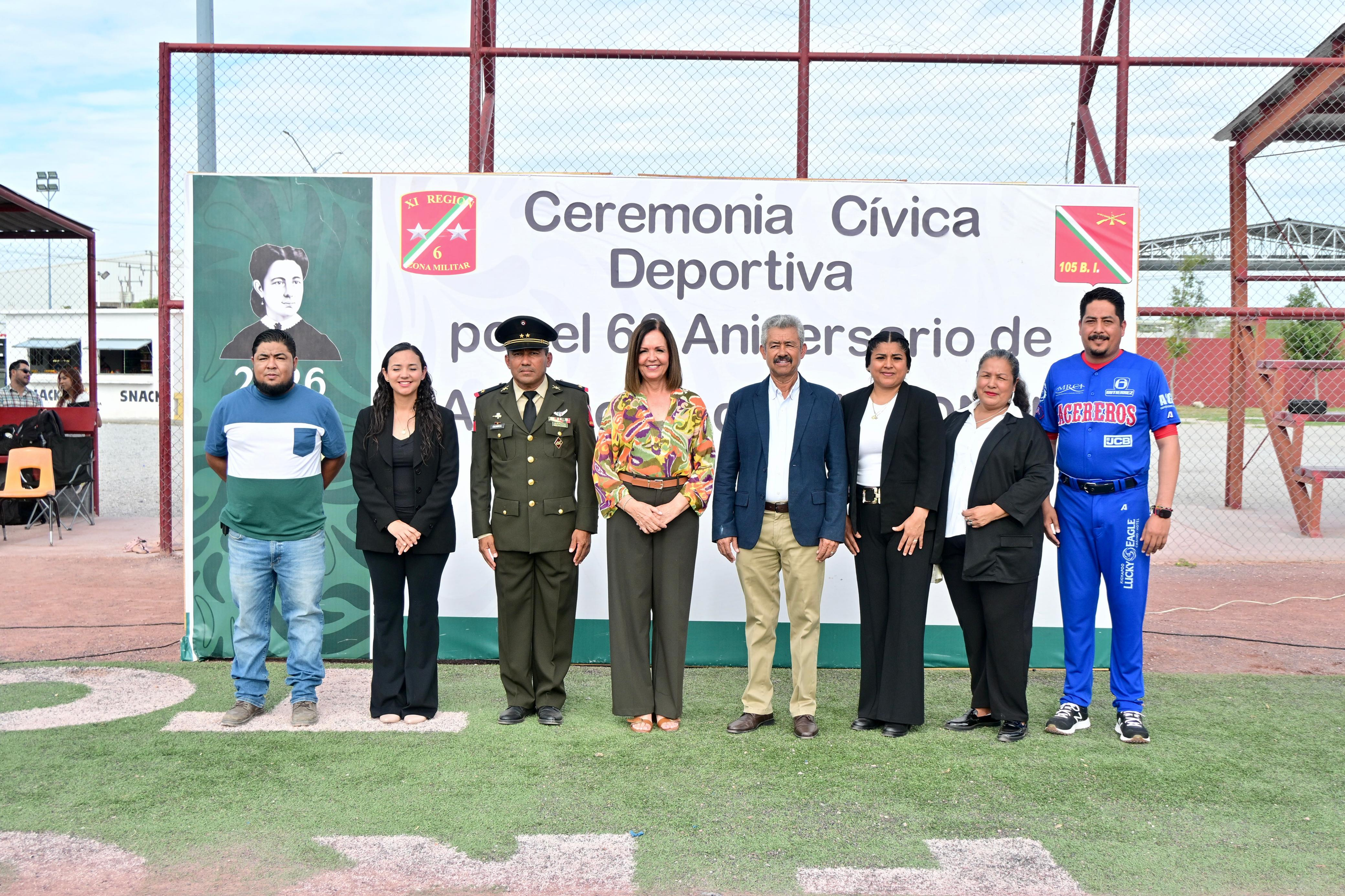 Conmemora Sari Pérez 60 años del Plan DN-III-E junto al Ejército Mexicano