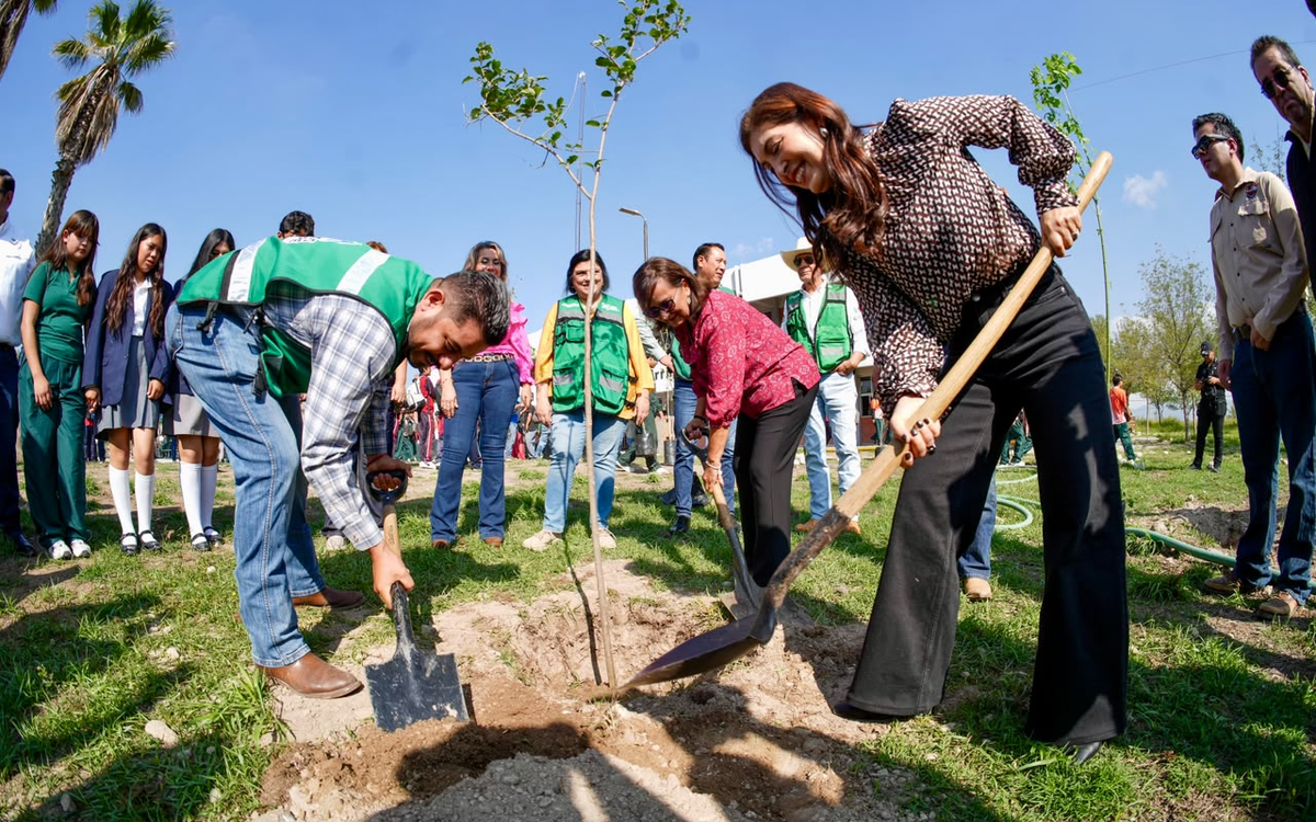 Ramos Arizpe suma 2 mil 200 árboles para una ciudad más verde