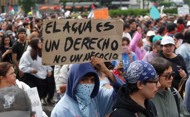 CNDH acusa falta de cooperación para investigar represión en Jalisco en marchas por agua; condena actos de t*rtura