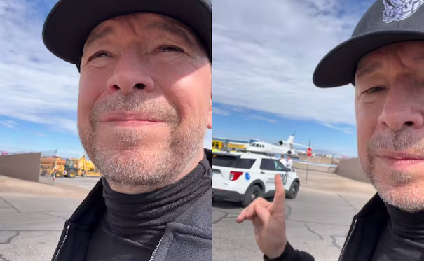 Donnie Wahlberg sale ileso de un accidente en avión; «los pilotos nos salvaron la vida», dice