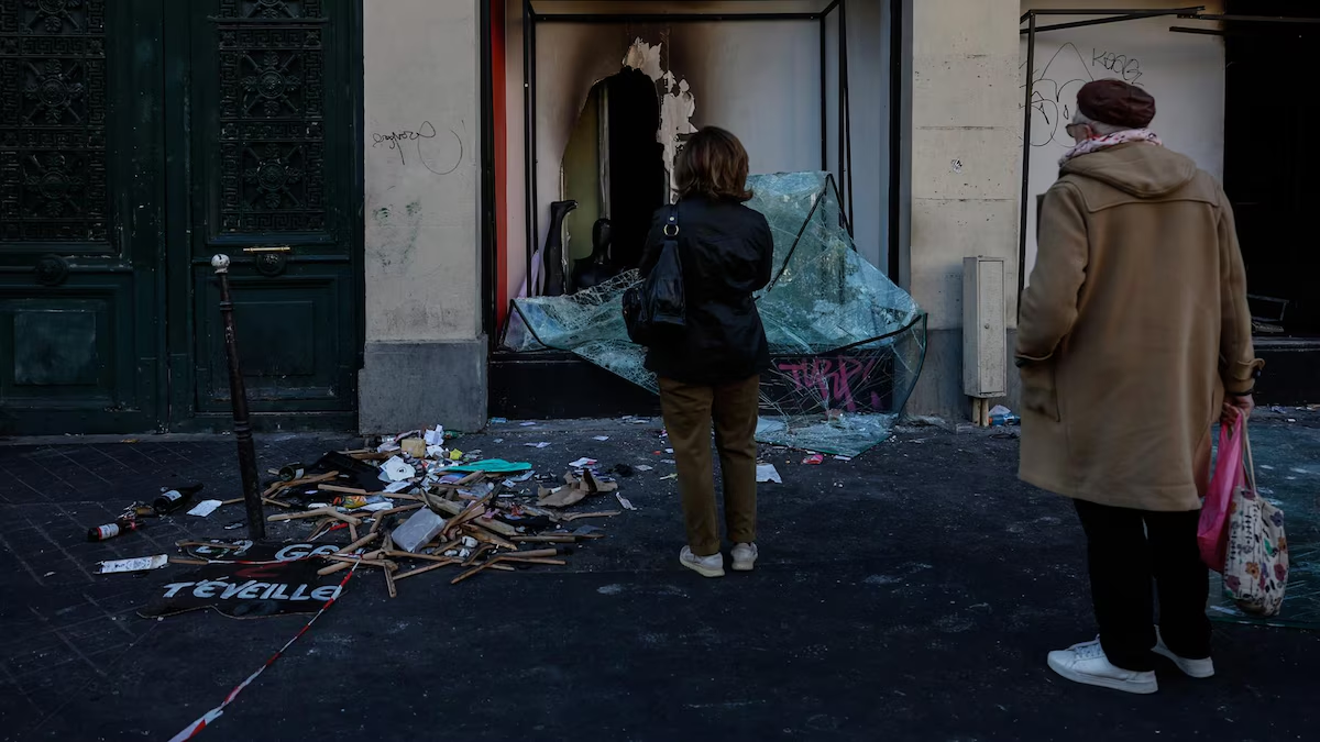 Toque de queda en Francia por protestas: Piden a Amazon bloquear venta de artículos robados en disturbios