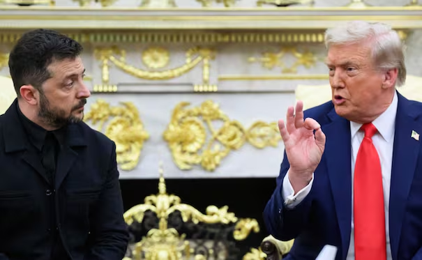 Trump vuelve a instar a Zelensky a cerrar un acuerdo de paz con Putin; «él puede hacerlo», dice