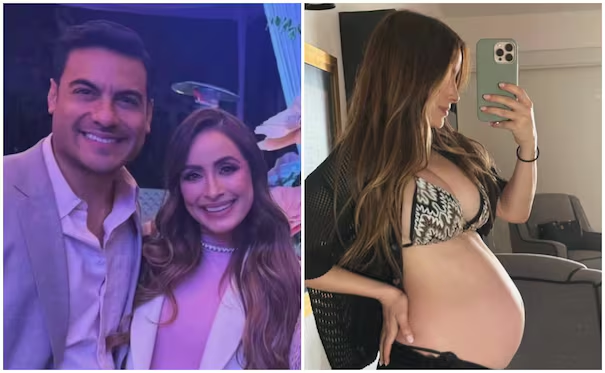 Carlos Rivera y Cynthia Rodríguez celebran un baby shower rosa de su hija; el cantante se someterá a cirugía de cuerdas vocales