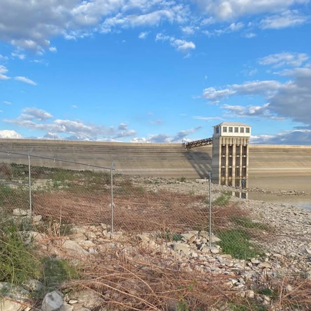 Registra niveles críticos por sequía La Presa Don Martín